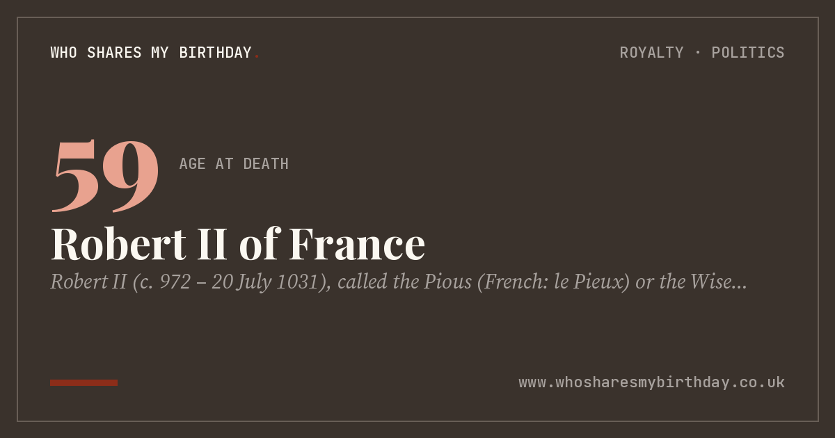 Robert II of France