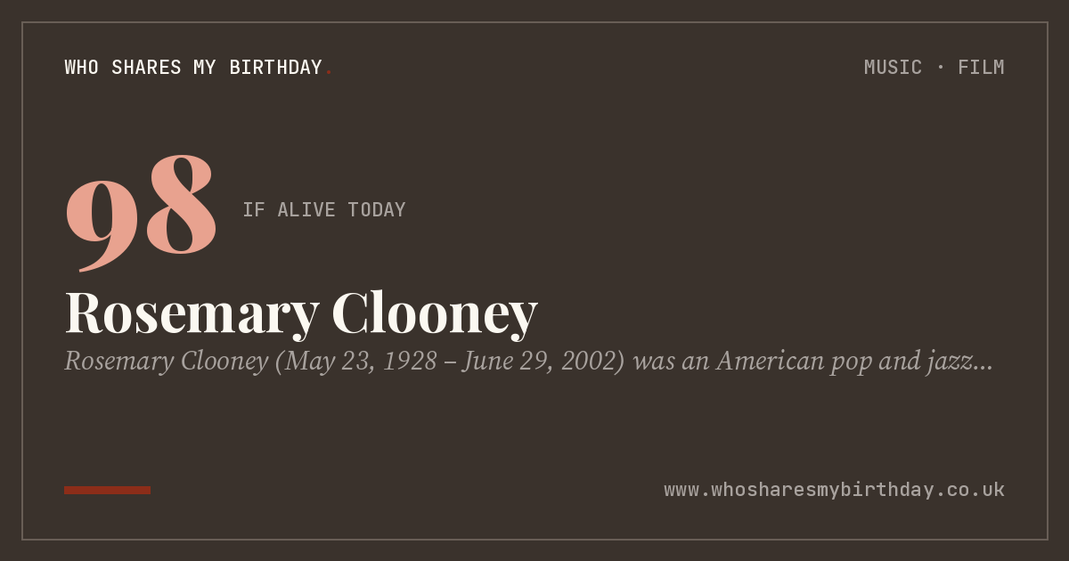 Rosemary Clooney