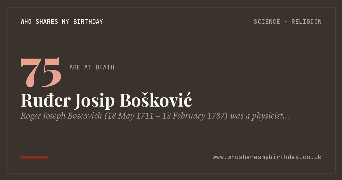 Ruđer Josip Bošković