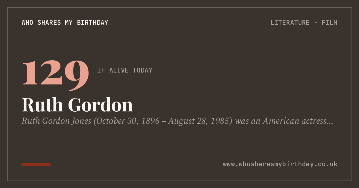 Ruth Gordon