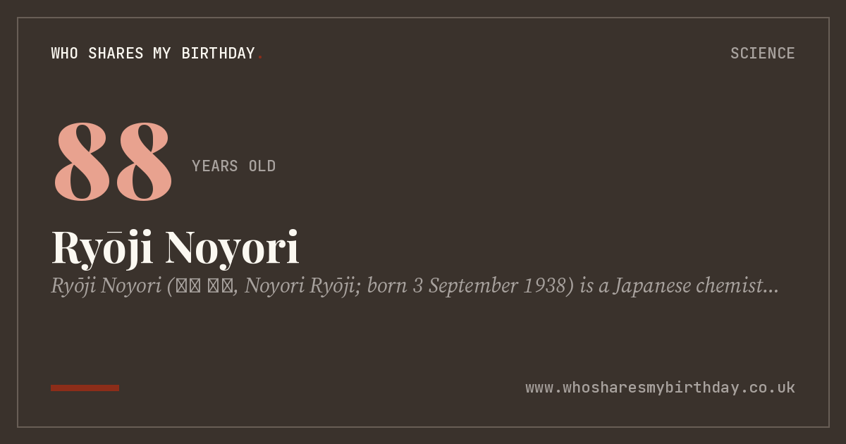 Ryōji Noyori