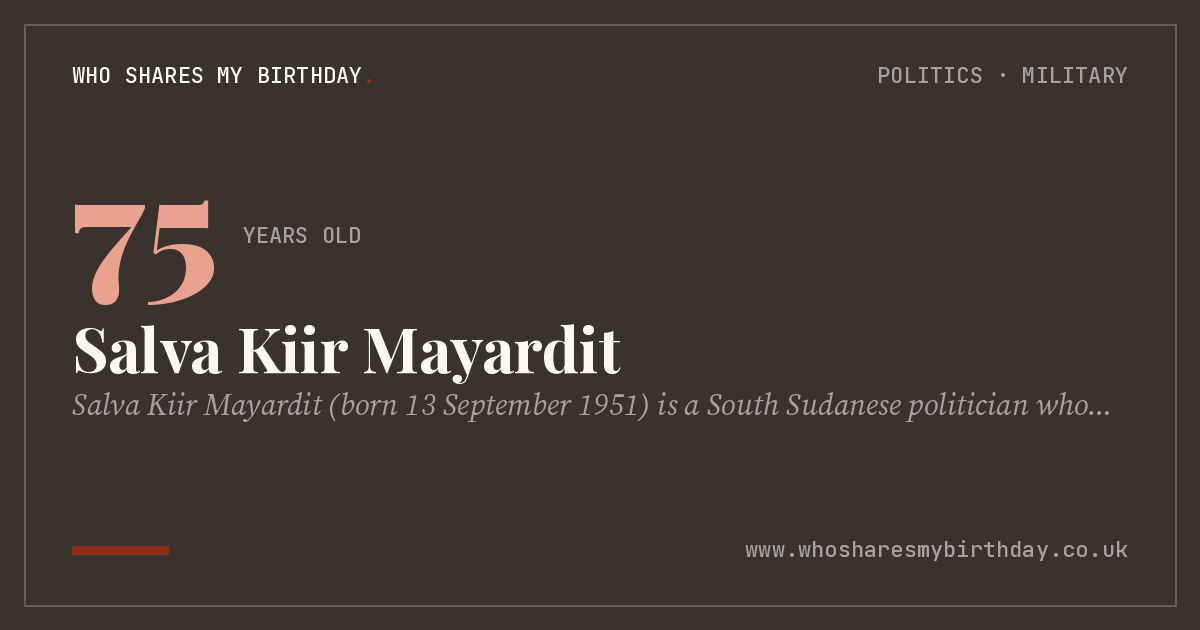 Salva Kiir Mayardit