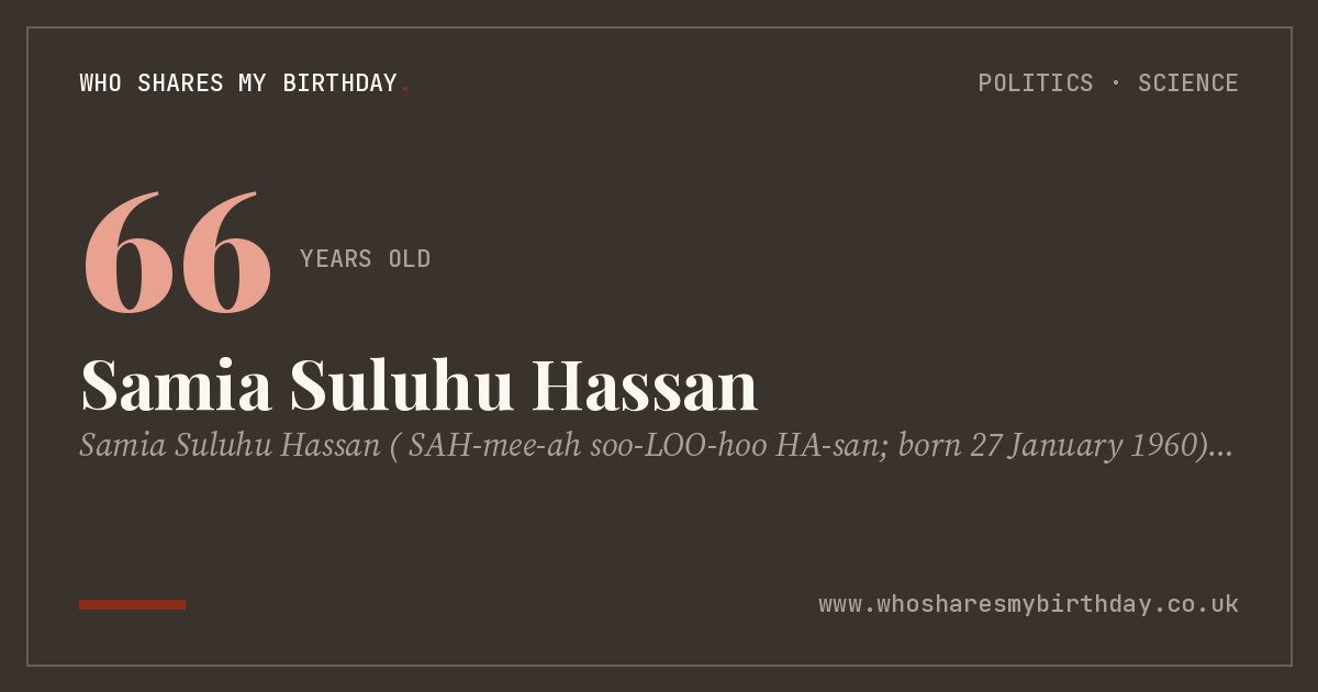 Samia Suluhu Hassan