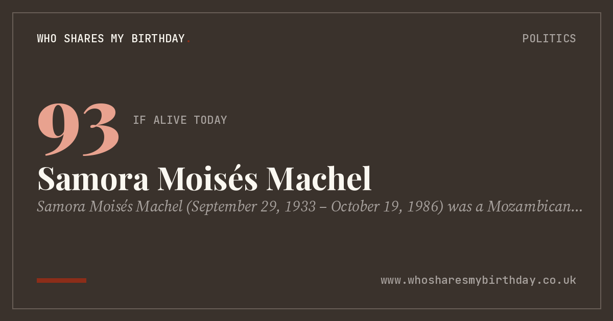 Samora Moisés Machel
