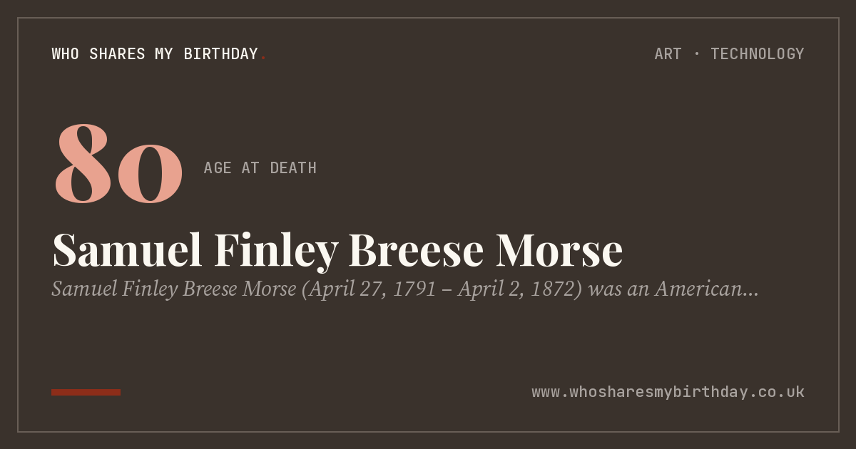 Samuel Finley Breese Morse