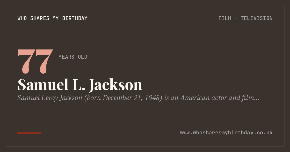 Samuel L. Jackson