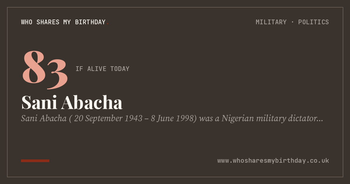 Sani Abacha