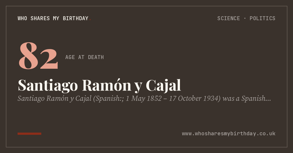 Santiago Ramón y Cajal