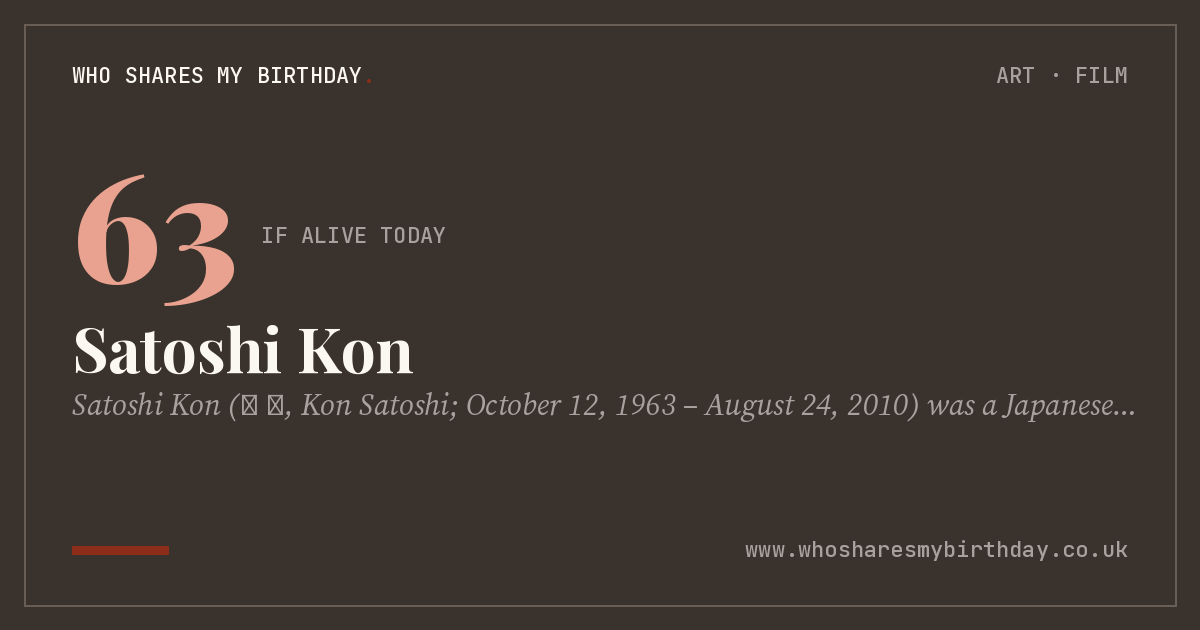 Satoshi Kon