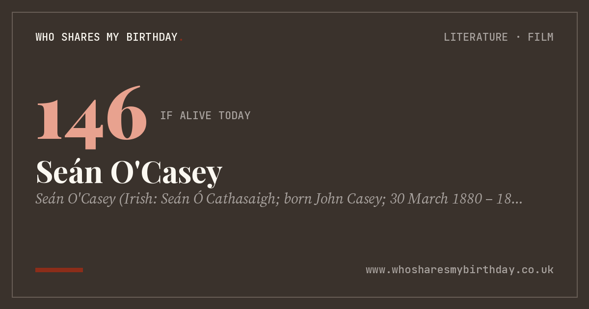 Seán O'Casey