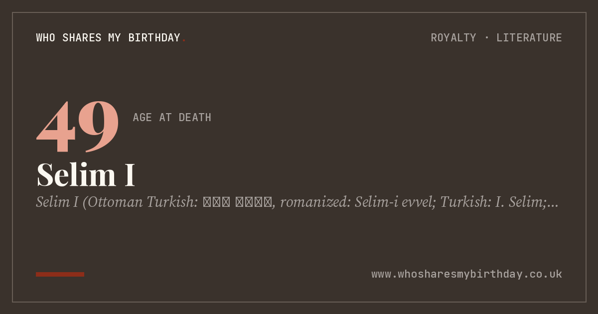 Selim I