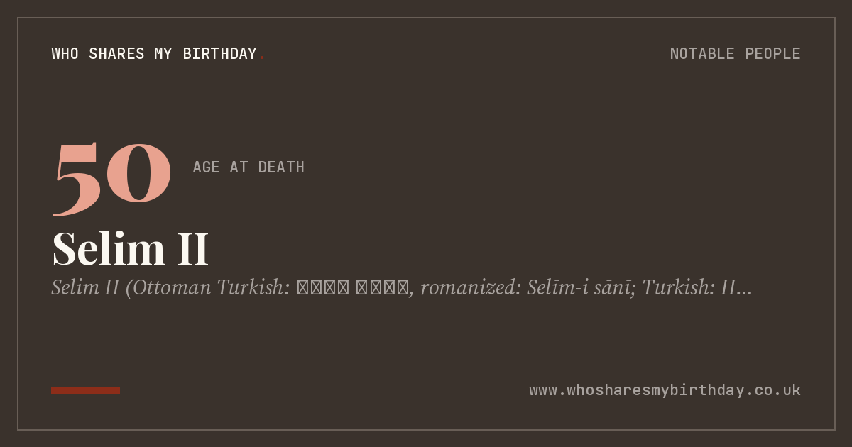 Selim II