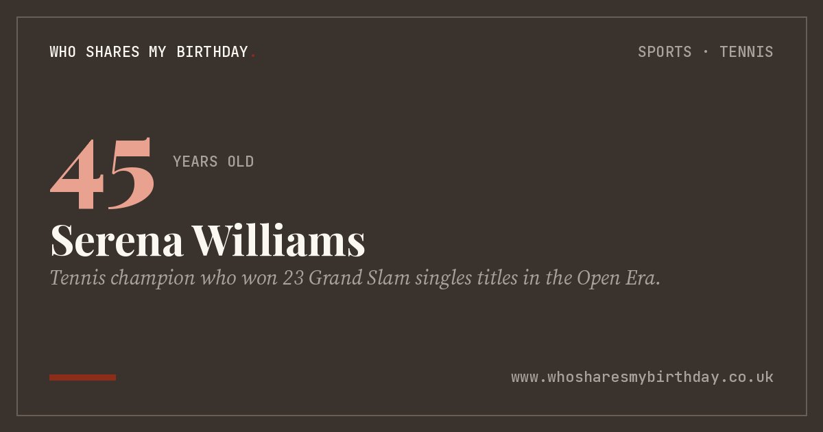 Serena Williams