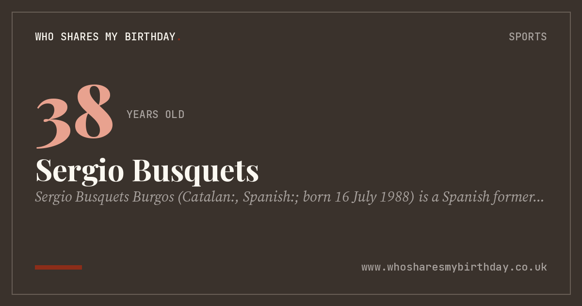 Sergio Busquets