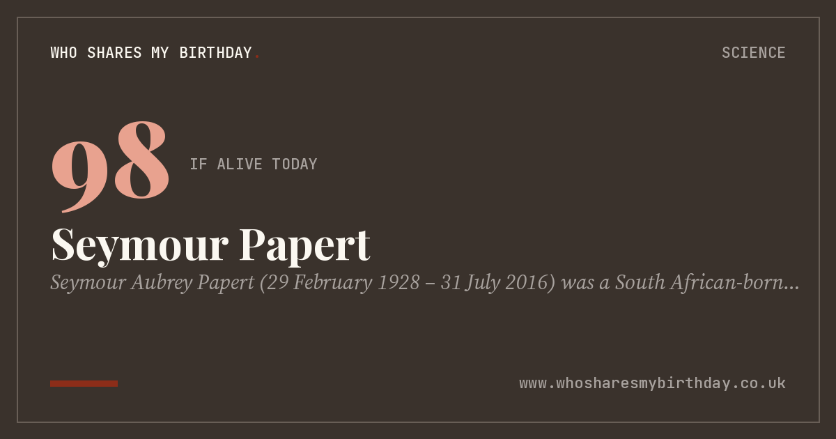 Seymour Papert