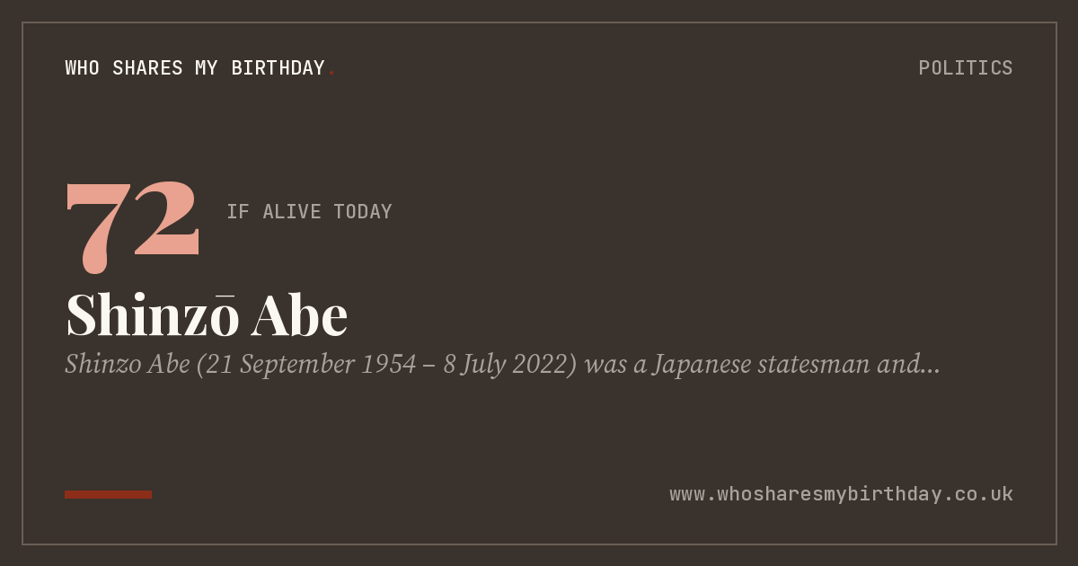 Shinzō Abe