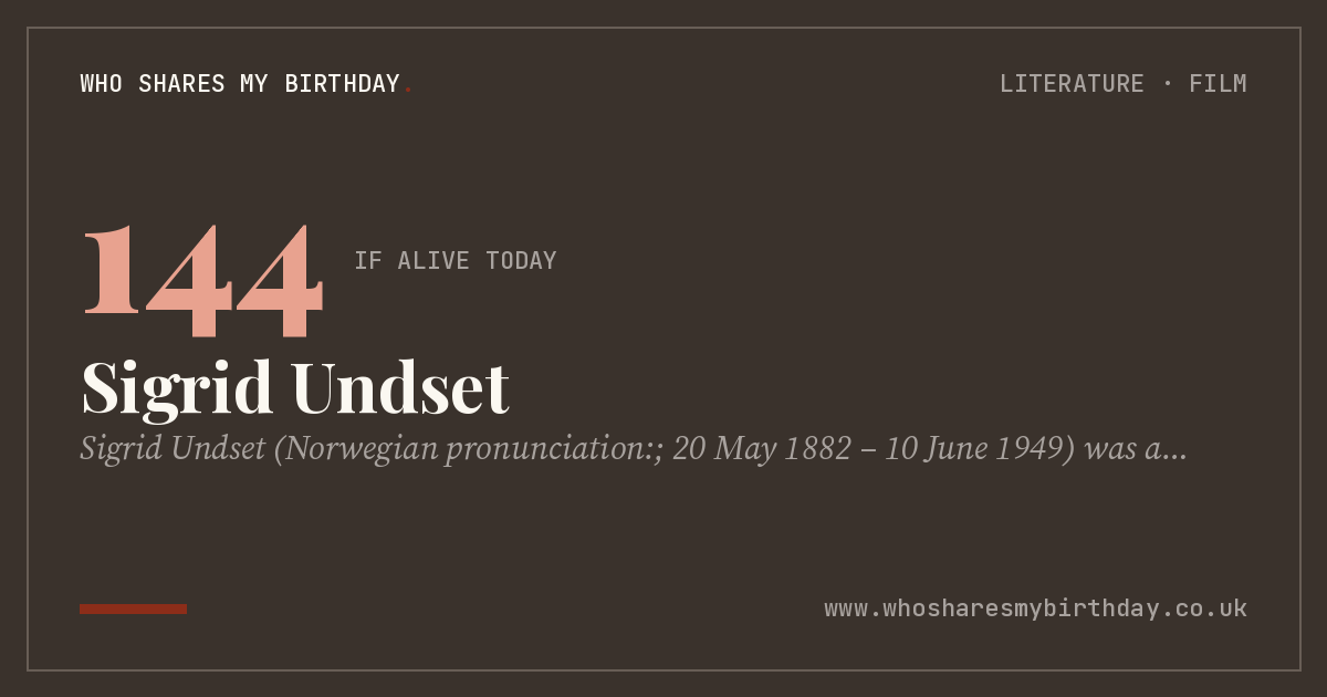 Sigrid Undset
