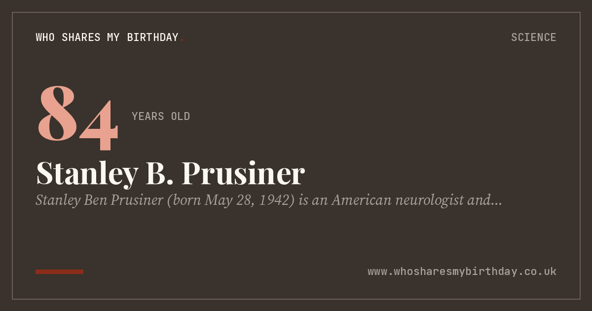 Stanley B. Prusiner