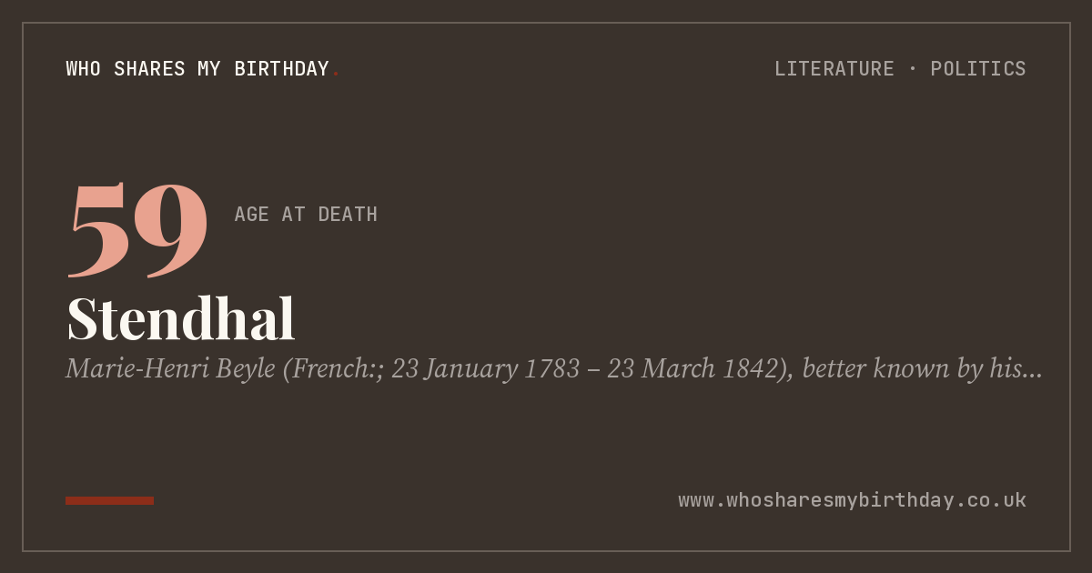 Stendhal