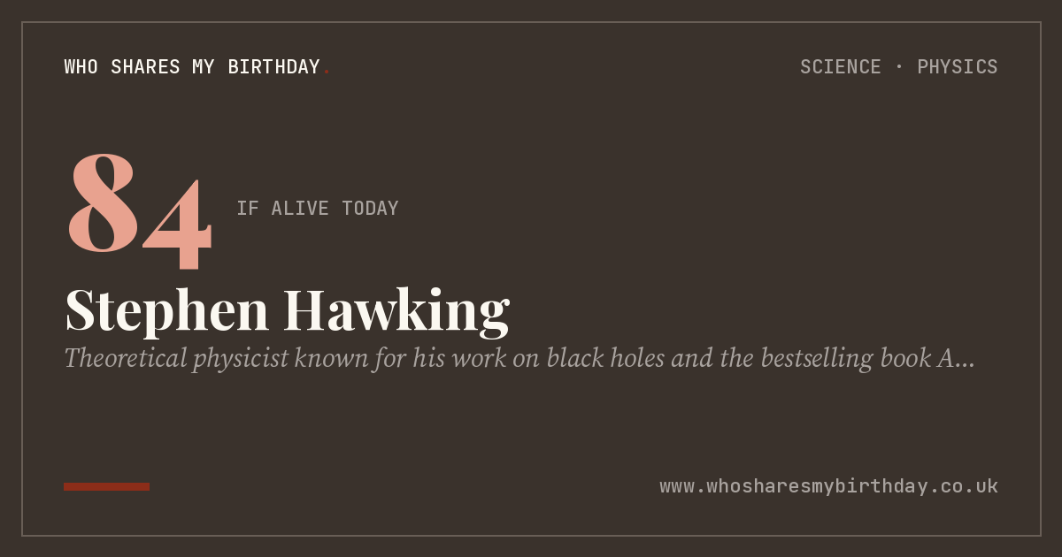 Stephen Hawking
