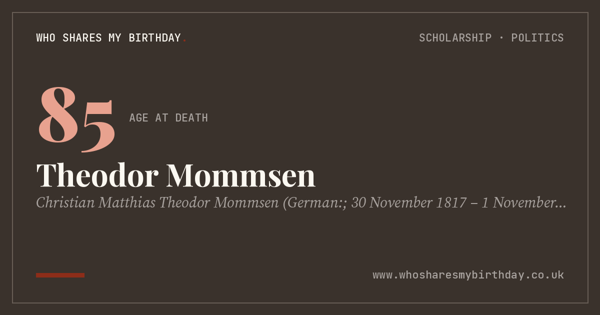 Theodor Mommsen