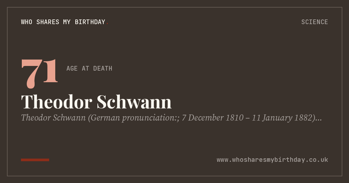 Theodor Schwann