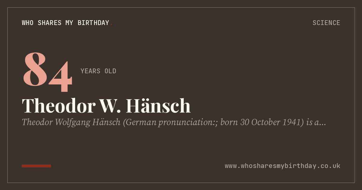 Theodor W. Hänsch