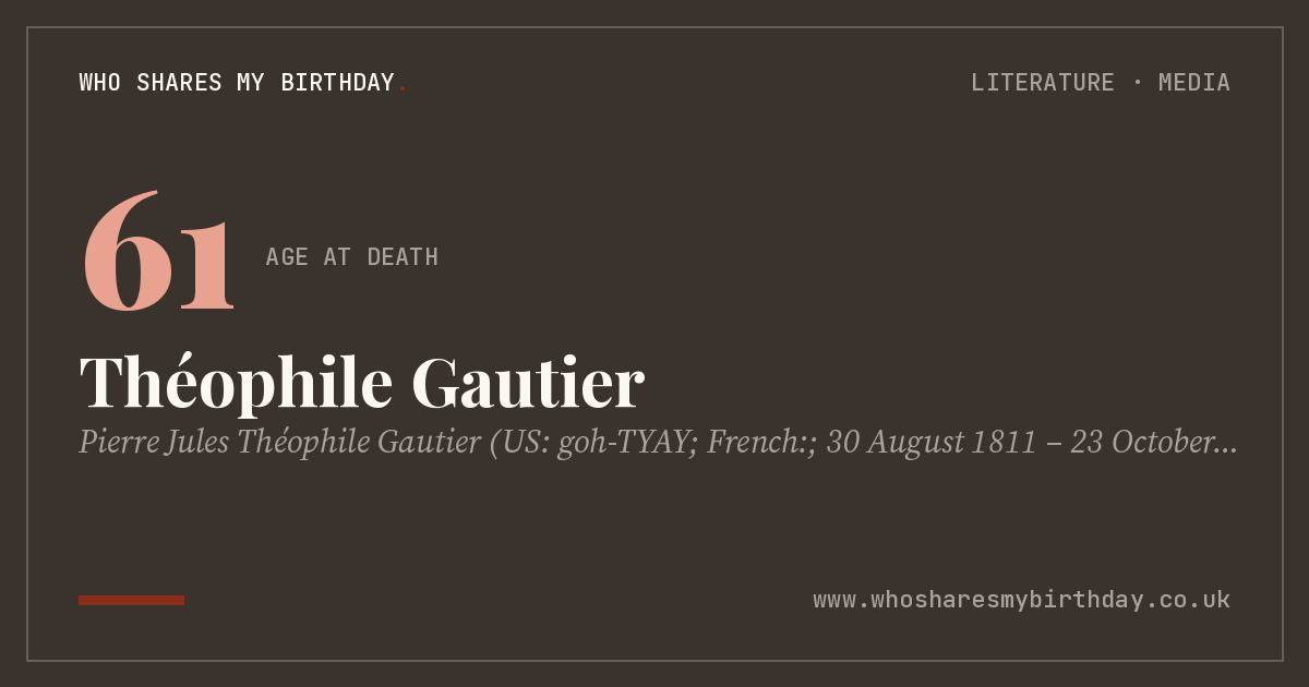 Théophile Gautier