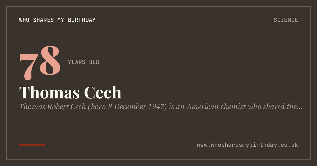 Thomas Cech