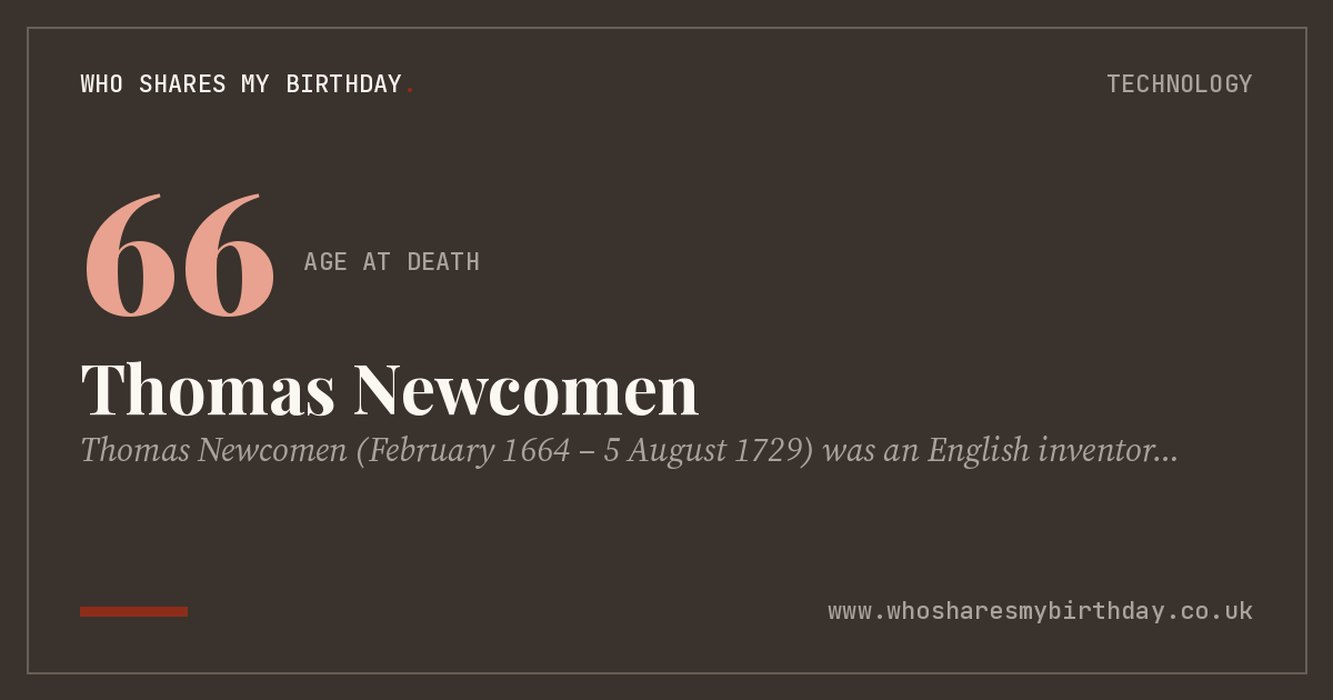 Thomas Newcomen