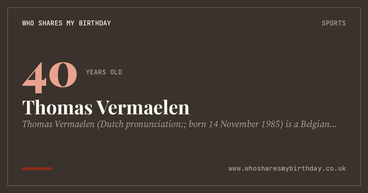 Thomas Vermaelen
