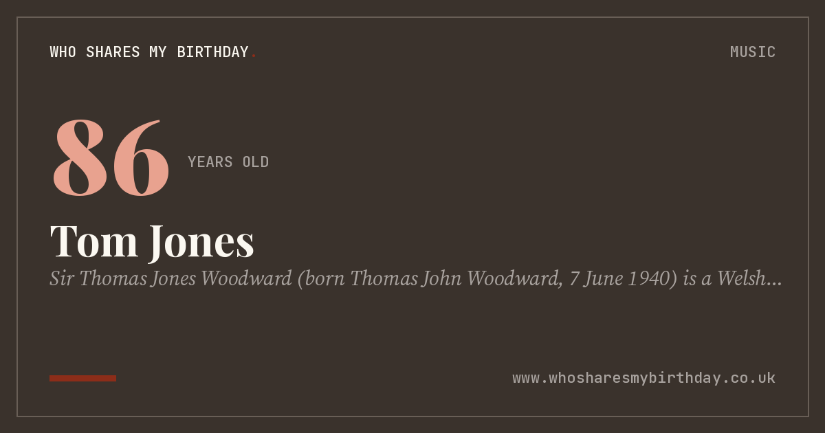 Tom Jones
