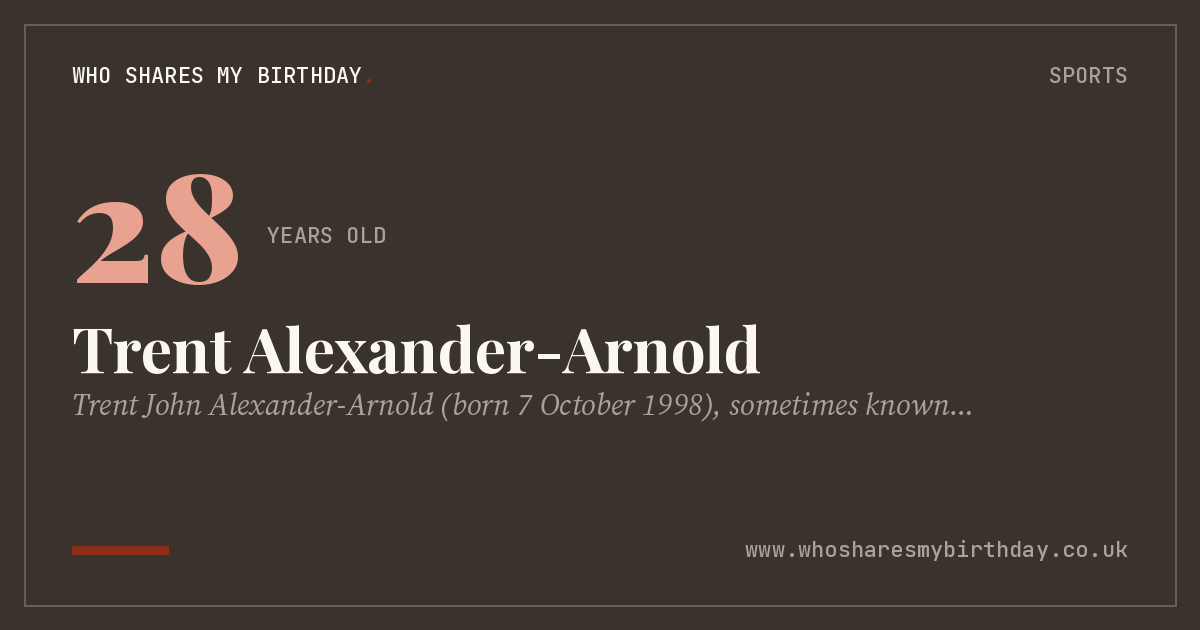 Trent Alexander-Arnold