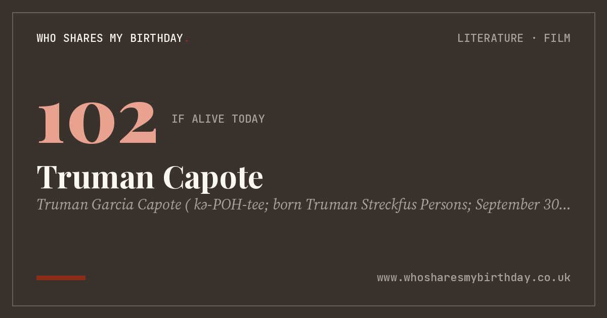 Truman Capote