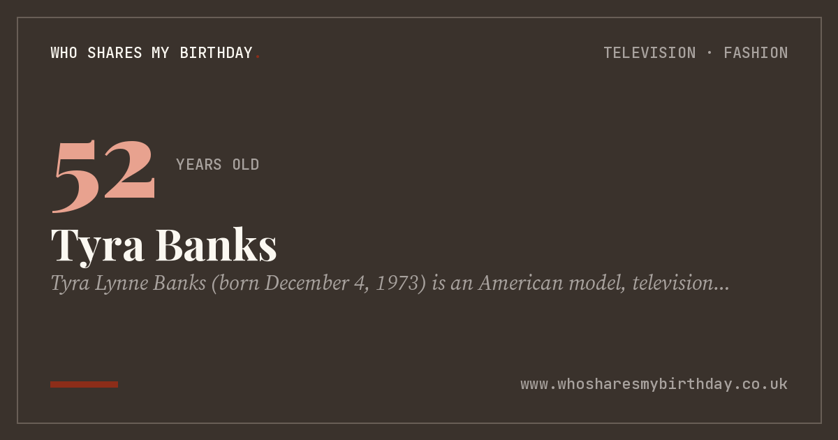 Tyra Banks