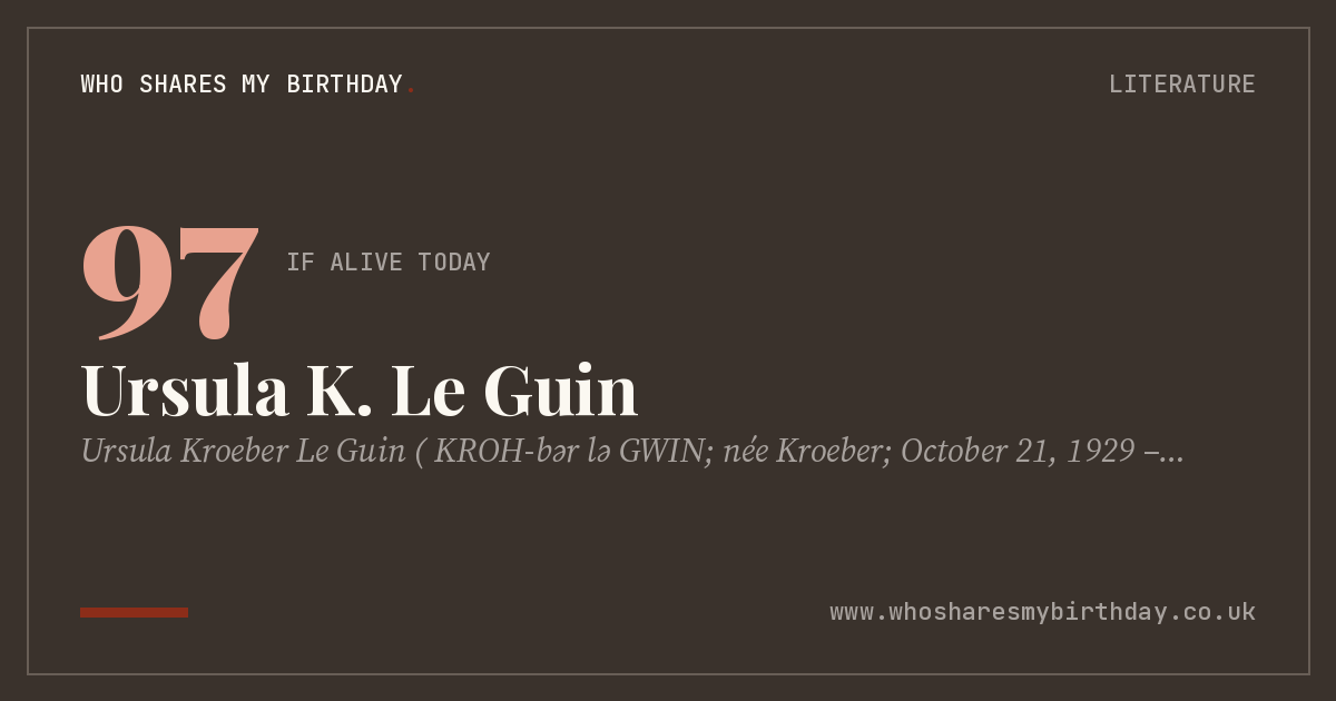 Ursula K. Le Guin