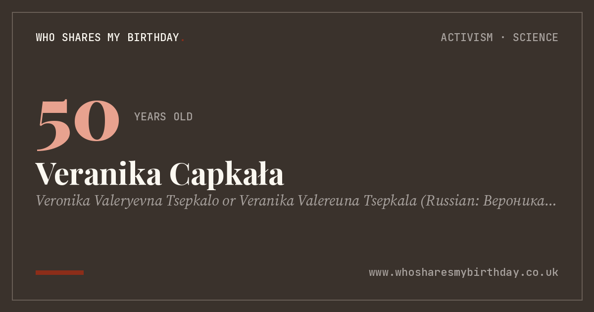 Veranika Capkała