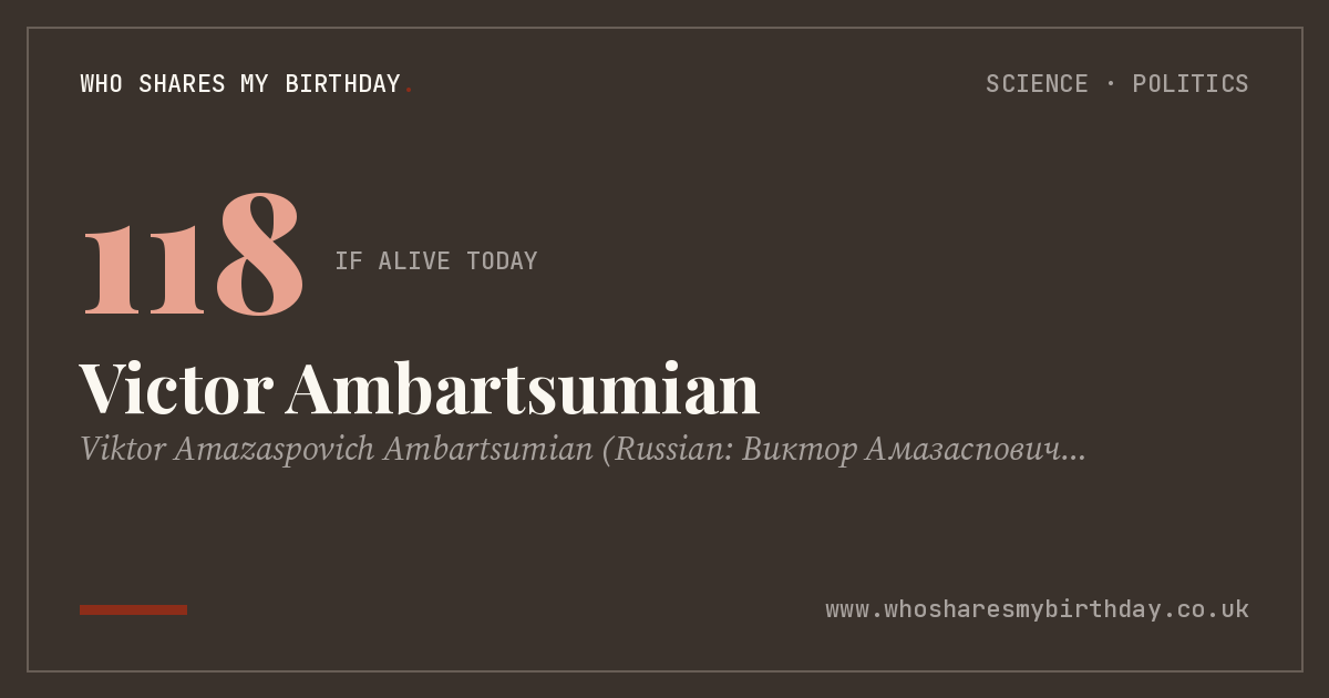 Victor Ambartsumian