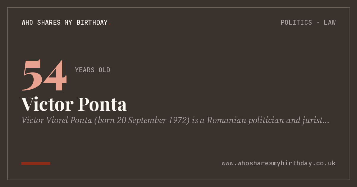 Victor Ponta