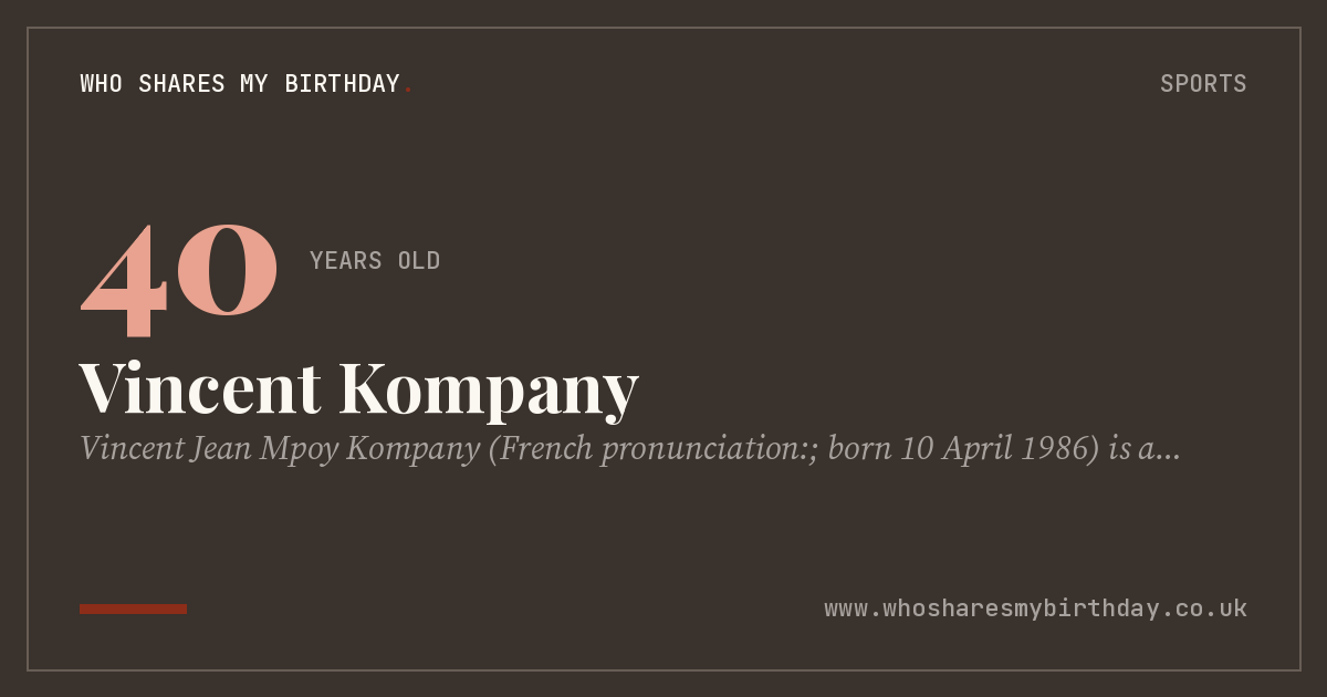 Vincent Kompany