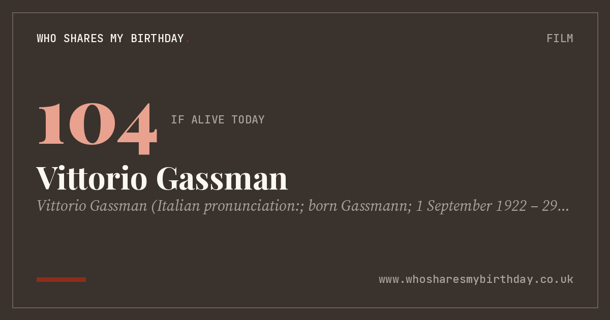Vittorio Gassman
