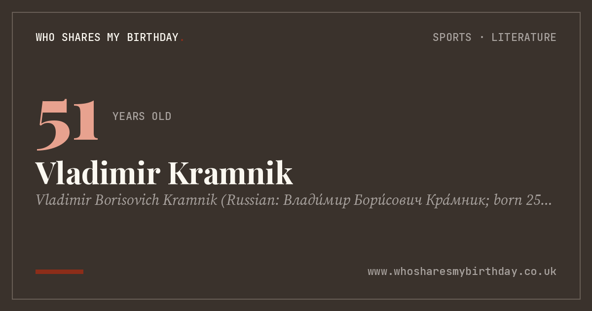Vladimir Kramnik