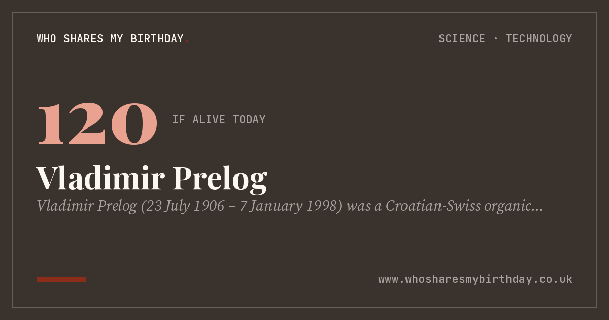 Vladimir Prelog