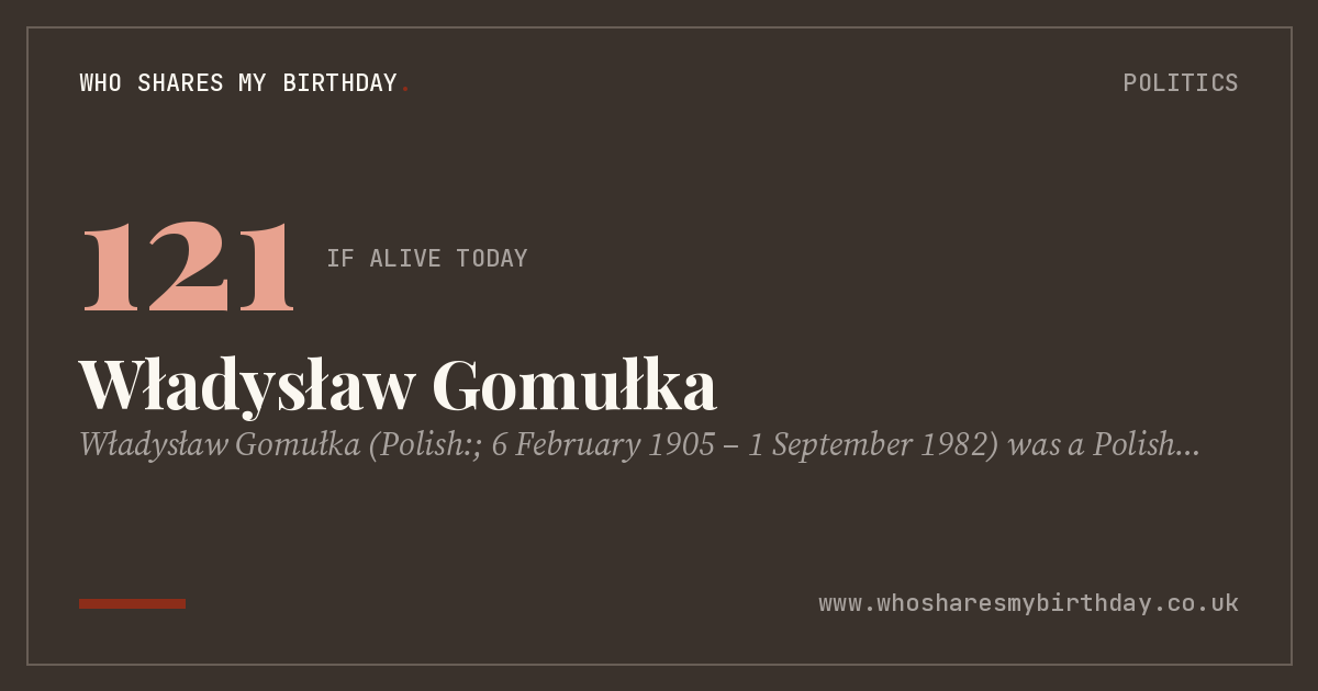 Władysław Gomułka