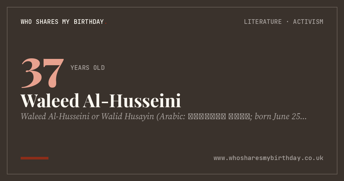 Waleed Al-Husseini
