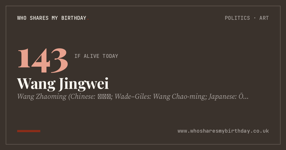 Wang Jingwei