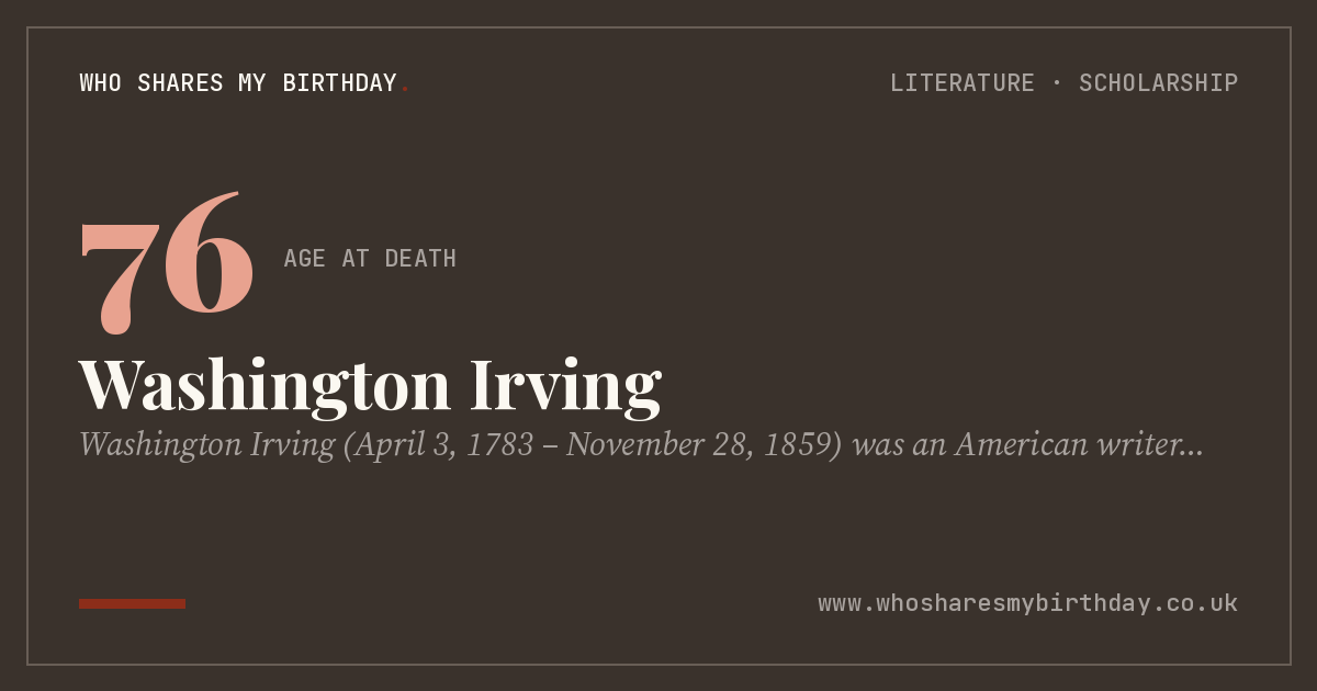 Washington Irving