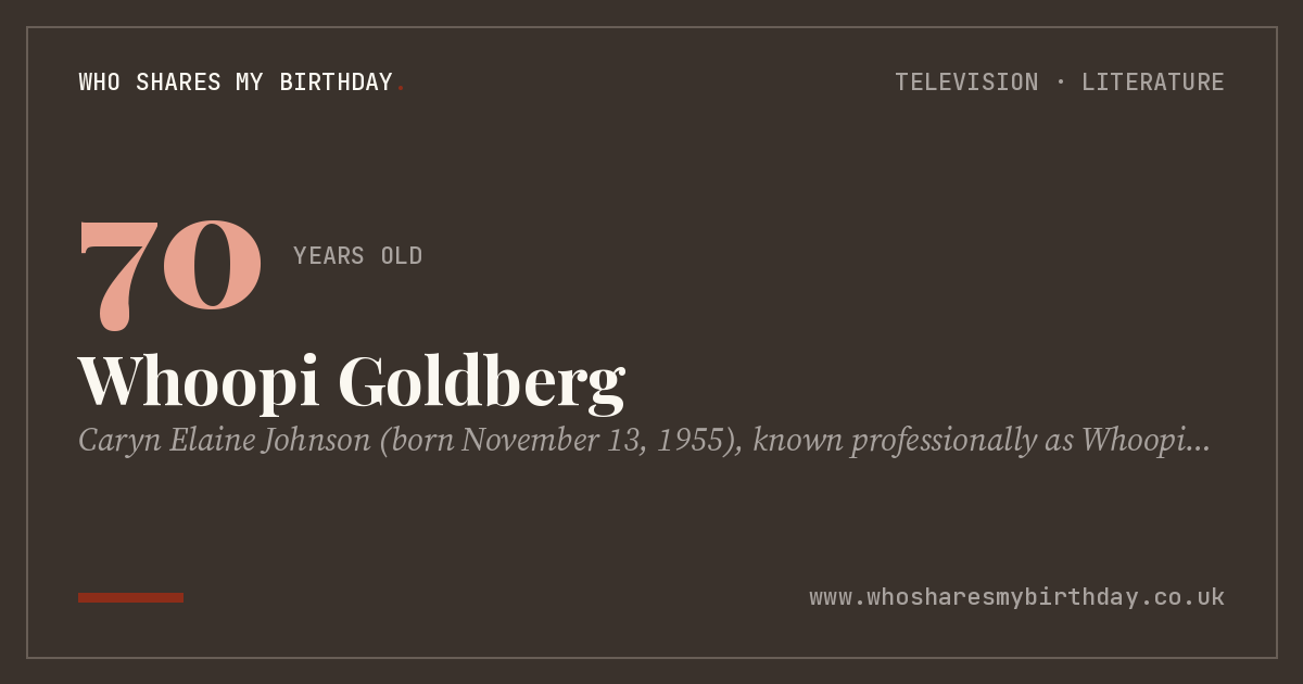 Whoopi Goldberg