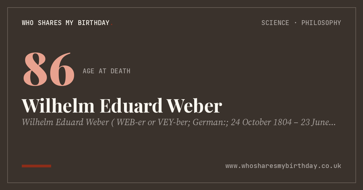 Wilhelm Eduard Weber