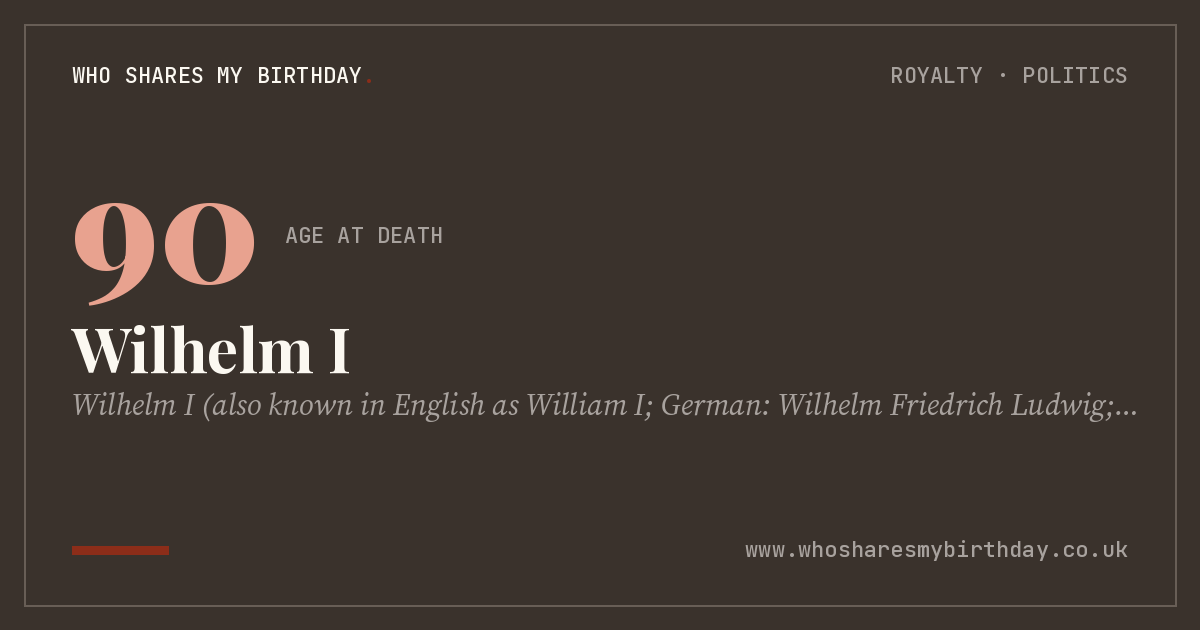 Wilhelm I